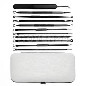 Kit Profesional de Alta Calidad para Extraer Puntos Negros y Espinillas, de Acero Inoxidable, con Opciones Personalizables para un Tratamiento Seguro del Acné - Product Image 6