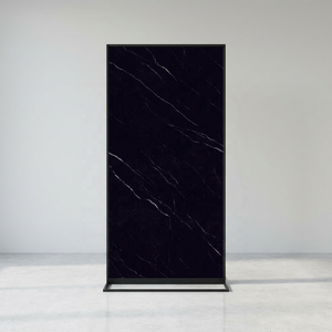 Salina Blanco Carreaux de pierre frittée brillante 1600x3200mm Foshan Vente en gros pour murs et salon 160x320cm Marbre italien - Product Image 3