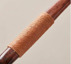 Ensemble de couverts en bois, cuillère et fourchette, design minimaliste, finition mate, manche en bois, écologique, fabriqué à la main, pour le camping - Product Image 2