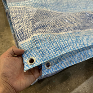 Bâche en PE rayée HAUTE RÉSISTANCE : Grande capacité et haute durabilité, couleurs et dimensions au choix, feuille de PE rayée renforcée. - Product Image 6