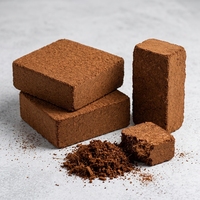 Blocs de fibre de coco les plus vendus 5kg – Briques de tourbe de coco pour roses en culture hors-sol – Biodégradables, haute rétention d'eau