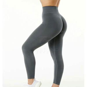 Leggings Deportivos Sin Costuras para Mujer, Cintura Alta, Efecto Push-Up, Pantalones de Yoga, Gimnasio, Fitness, Running, Ropa Deportiva Estilo Americano - Product Image 2