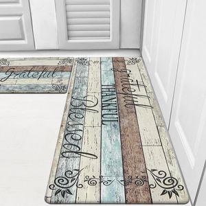 Set di 2 Tappetini Antifatica per Cucina, Antiscivolo, Imbottiti, Impermeabili, Stile Rustico, Confortevoli - Product Image 5