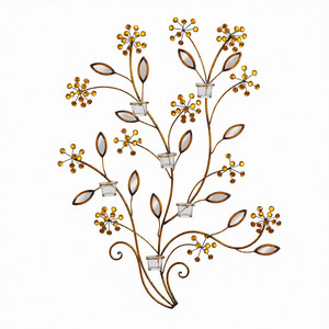 Lampes murales en métal doré, très vendues en Europe, pour décoration intérieure. - Product Image 1