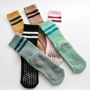 1Pair Professional Women Yoga <b>Socks</b> Silicone Anti-slip Ballet Pilates <b>Socks</b> Women Backless Breathable Bandage Dance Sports <b>Socks</b> - Product Image 6