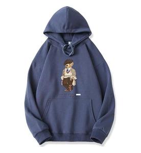 Sudadera con Capucha Premium para Hombre, Manga Larga, Tejido Transpirable, Logotipo Personalizado, Estampados Sólidos de Invierno, Cuello Antiarrugas, Talla 5XL, Ralph - Product Image 3