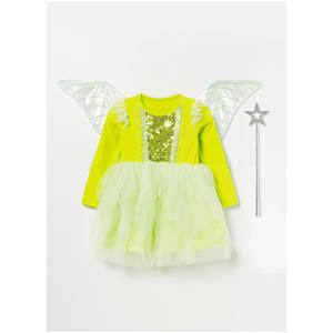 Vestido Estilo Coreano OZKIZ para Niñas, 100% Poliéster Chifón, Moda Infantil para 2-6 Años, Ropa Infantil al por Mayor para Primavera/Otoño - Product Image 1