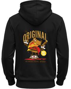 Sudaderas con Capucha Premium Personalizadas con Lavado Ácido y Frente Sólido |   Suéter de Algodón de Alta Calidad de 300g |   Fabricante de Etiqueta Privada OEM ODM de Secado Rápido - Product Image 3
