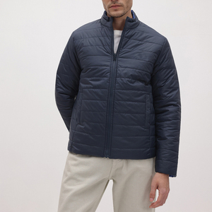 2026 Custom Logo <b>Canvas</b> Hooded Men's Oversized Winter Thick Warm Quilted Streetwear <b>Jacket</b> - Product Image 1
