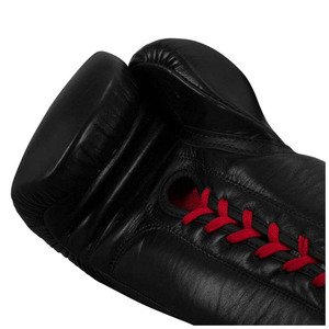Guantes de boxeo de cuero de alta calidad profesionales de 12oz para adultos Logotipo personalizado impreso en color liso para entrenamiento de artes marciales - Product Image 6