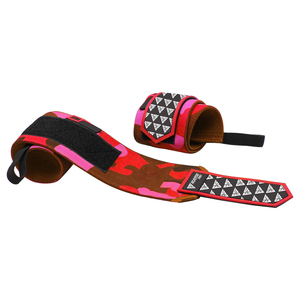 Poignets d'haltérophilie personnalisés de qualité professionnelle de 18 pouces Boucle de pouce robuste Compétition Grade Gym Utilisation Logo Personnalisable - Product Image 3