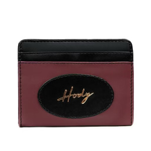 Cartera Delgada Plegable Hody Jelly con Cierre de Cremallera y Bordado de Letras Doradas, Diseño Minimalista Unisex para Dama - Product Image 1