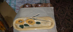 Mystical Scents Brûleur d'encens et support d'encens en bois d'agar artisanal indien à vendre en vrac - Product Image 2