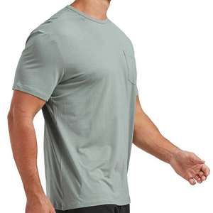 T-shirts personnalisés pour hommes, tendance, best-sellers, avec poche avant, colorés et respirants, avec logo, en vente à prix avantageux - Product Image 5