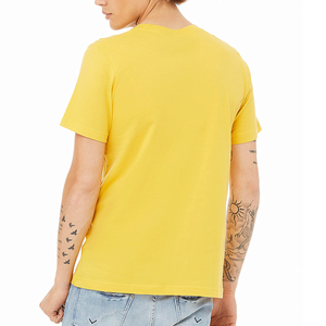 Men Front Logo Short Sleeve Crew T-<b>Shirt</b> <b>Gold</b> 100% Cotton Quick Dry Breathable - Product Image 2
