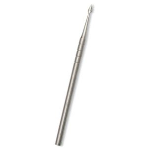 Nettoyeur de cuticules professionnel en acier inoxydable finition chrome OEM, instrument de manucure pour salon de beauté - Product Image 1