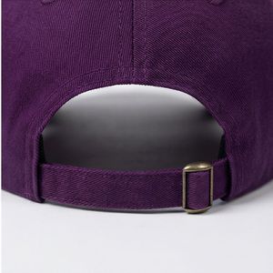 Gorras de Béisbol Color Morado Oscuro, Ajuste Flexible, Absorbentes de Sudor, Unisex, Gorra Chic de Algodón A1 Fashion - Product Image 6