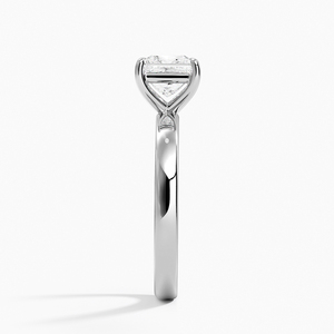 Bague BOJ 74 en argent 925, taille princesse, avec halo de pierres et griffes, solitaire diamant 2 carats, couleur D, VVS1, moissanite certifiée GRA, prix bas - Product Image 3