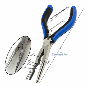 Alicates Profesionales Multiusos para Extensiones de Cabello de 6 Pulgadas, Herramienta de Corte y Prensado de Anillos Micro - Product Image 1