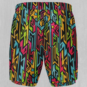 Shorts décontractés pour hommes à sublimation – Séchage rapide, respirants, écologiques, en toile polyester/coton, taille élastique personnalisée, taille haute, OEM - Product Image 5