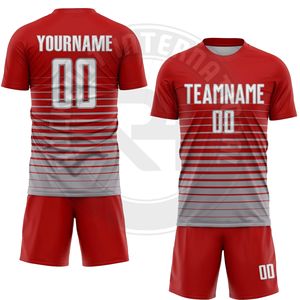 ชุดฟุตบอลสโมสรคุณภาพพรีเมียม เสื้อและกางเกงขาสั้น ผ้าซับเหงื่อ สำหรับนักเตะ - Product Image 3