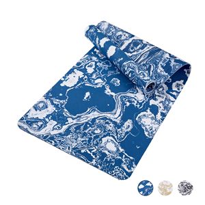 Tappetino Professionale per Yoga in TPE 183 x 61 cm, Antiscivolo, Multiuso, con Stampa per Allenamento ed Esercizio - Product Image 1