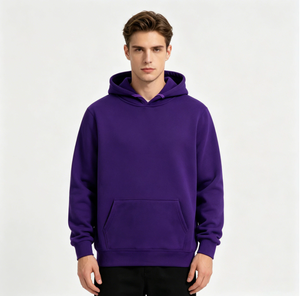 Fournisseur en gros de sweats à capuche personnalisés pour hommes, coupe classique, en coton épais, avec motifs graphiques - Product Image 1