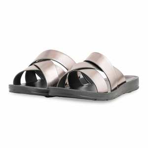 Women's Grey Casual <b>Heeled</b> <b>Sandals</b> Softy CL5452 - Product Image 3
