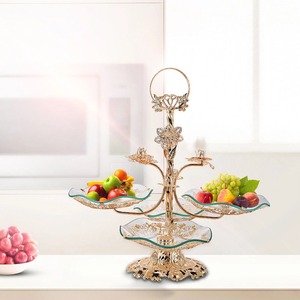 Ensemble de 3 supports à gâteau ronds en métal noir, réutilisables, pour cupcakes et desserts - Product Image 4