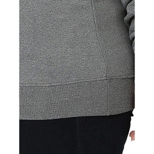 Sweat-shirt col rond en coton surdimensionné pour femme 2026 avec logo brodé personnalisé et impressions sur mesure pour l'hiver - Product Image 2