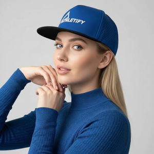 Gorra de Béisbol Deportiva Unisex Personalizada Athletify, Diseño de Corte Láser de Carcasa Suave, Cierre Ajustado Transpirable, para Correr y Gimnasio en las Cuatro Estaciones - Product Image 1