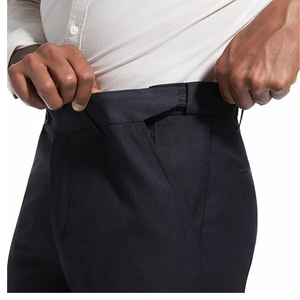Pantalones de Vestir Formales para Hombre, Corte Clásico, Sin Arrugas, Cintura Expandible, Rectos, 100% Algodón Orgánico, para el Trabajo - Product Image 4