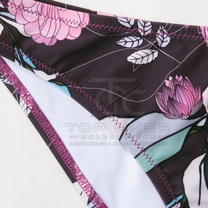 Diseña Tu Propio Logotipo, Conjunto de Bikini de 2 Piezas para Mujer, de Alta Calidad, Secado Rápido, Transpirable, Resistente al Viento, Spandex/Poliéster, Fitness - Product Image 6