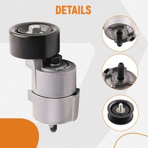 For Hyundai Kia Forte5 V Ribbed Belt Kit 6PK2125 Tensioner & Idler Pulley - Product Image 4