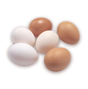 Œufs de table frais et fertiles de haute qualité, bruns et blancs, congelés, cuits, riches en protéines, 12 plateaux * 30 œufs, œufs de poule - Product Image 2