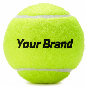 Balle de cricket et de tennis de haute qualité en feutre de laine, caoutchouc durable, rebond haute performance, entraînement, pratique, promotionnelle, logo personnalisé. - Product Image 2