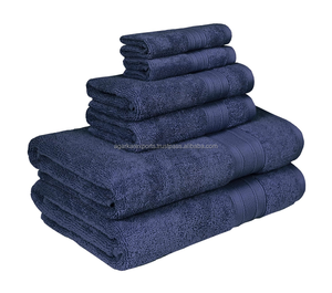 Juego de Baño de Hotel de Algodón Turco 500-600 GSM, Lujo Estándar Europeo, Suministro Directo - Product Image 4