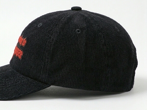 Custom OEM ODM Corduroy 3d Embroidery <b>Baseball</b> <b>Cap</b> <b>Black</b> Unisex Adjustable Casual Outdoor Sports Image Four Season Low MOQ - Product Image 3