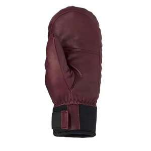 Waterproof Leather Ski Mittens Thermal Winter Snowboard Gloves Men Women Windproof Warm Outdoor Sports Snowboard Skiing Mitts - Product Image 2