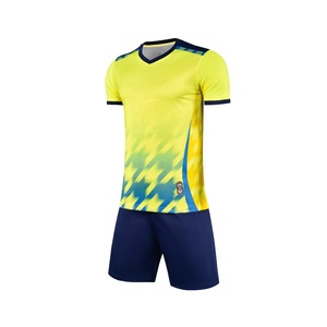 Mens Custom Soccer Jersey <b>Top</b> Striped Rib Collar Side <b>Mesh</b> Panel Football Training Shirt Wholesale Bulk - Product Image 4