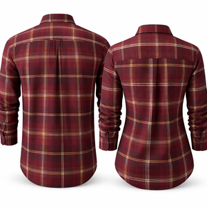 Bulk Premium <b>Christmas</b> Plaid <b>Shirts</b> for <b>Men</b> and Women - Wholesale Custom Manufacturer Direct - Product Image 2