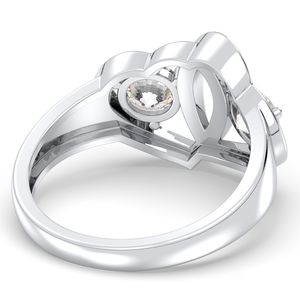 Bagues de fiançailles REYES en argent sterling 925 avec moissanite taille brillant 0,94 carat – Prix de gros – Bijoux raffinés pour cadeau d'anniversaire - Product Image 4