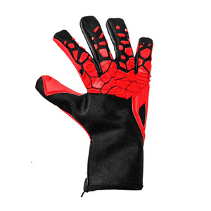 Guantes de Portero de Fútbol Juveniles Más Vendidos, Personalizables, de Cuero, con Correa de Muñeca Ajustable, Palmas con Agarre Fuerte para las Cuatro Estaciones - Product Image 3
