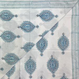 Magnifique tissu en coton 100% imprimé à la main avec des motifs de blocs de bois indiens pour la décoration de la maison, les robes, les sacs, impression personnalisée - Product Image 1