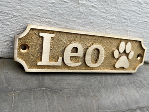 Placa de Identificación de Latón Personalizada de Lujo, Placa de Puerta Hecha a Mano para Uso Residencial, Comercial y Hotelero - Product Image 4
