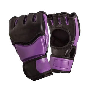 Service OEM, prix bas, gants de MMA en cuir de haute qualité, entraînement de boxe, sparring, gants de MMA en cuir PU de qualité supérieure - Product Image 1