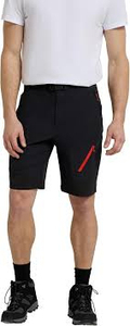 Pantalones Cortos Casuales para Hombre, Cintura Elástica Media, Diseño con Parches, Secado Rápido, 80% Poliamida, Logotipo Frontal, para Uso Diario al Aire Libre - Product Image 3