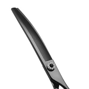 Professional <b>Dog</b> Grooming Scissors Pet Curved Thinning <b>Shears</b> Stainless Steel <b>Dog</b> Cat Hair Cutting Groomer Styling Tool - Product Image 2