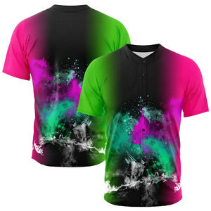 Maillots de baseball vierges en gros, Maillots de sport pour hommes, Chemises de softball, Maillots de baseball personnalisés - Product Image 6