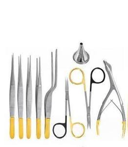 Meilleur prix, ensemble de 31 instruments manuels de tympanoplastie et de micro-chirurgie auriculaire en acier inoxydable de haute qualité, garantie 1 an - Product Image 1